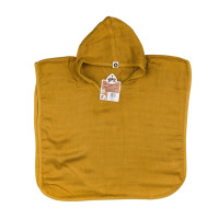 Bamboo Muslin Poncho XKKO BMB Colours - Honey Mustard