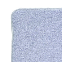 Organic cotton terry wipes XKKO Organic 21x21 - Baby Blue 5x6ps (Wholesale pack.)