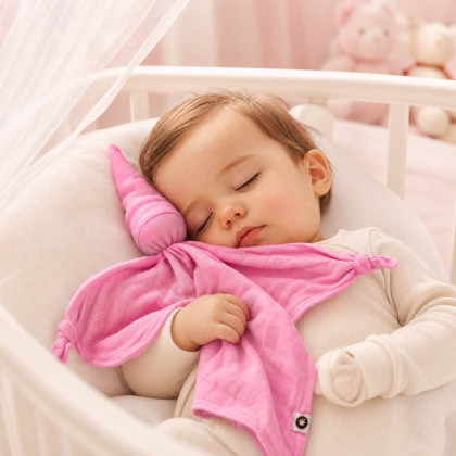 Bamboo cuddly toy XKKO BMB - Baby Pink