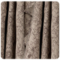 Bamboo muslin towel XKKO BMB 90x100 - Safari Atmosphere