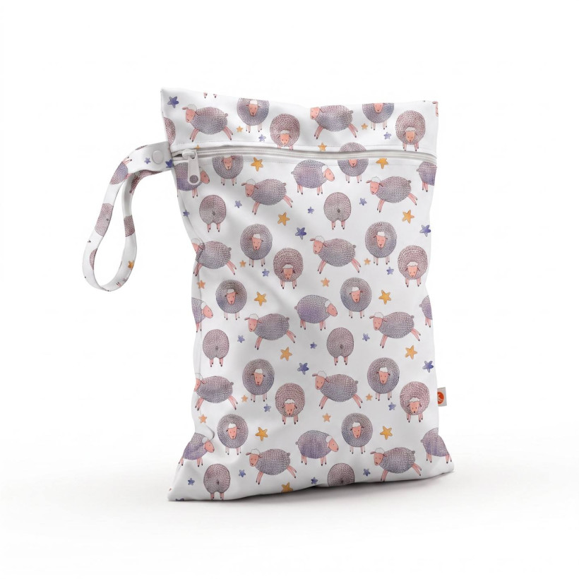 Wet Bag XKKO Size M - Dreamy Sheeps