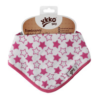 Bamboo bandana XKKO BMB - Little Stars Magenta 3x1ps Wholesale packing