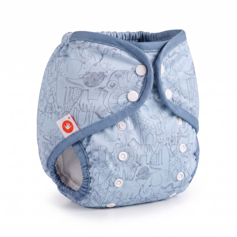 XKKO Diaper Cover One Size - Safari Mountain Spring