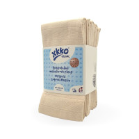 Organic Cotton Muslins XKKO Organic 60x60 Old Times - Natural