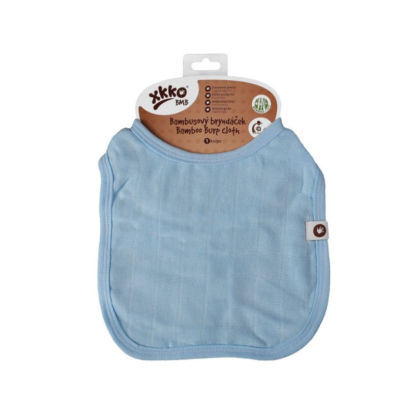 Bamboo Burp Cloth XKKO BMB - Baby Blue