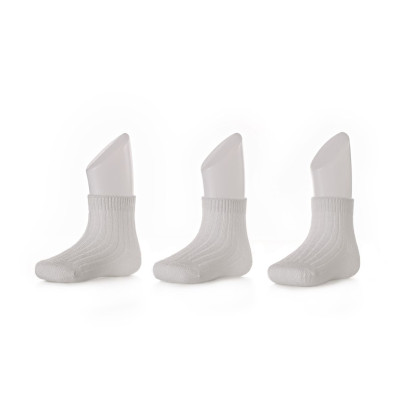 Bamboo Socks XKKO BMB - White