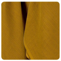 Bamboo muslin towel XKKO BMB 90x100 - Honey Mustard