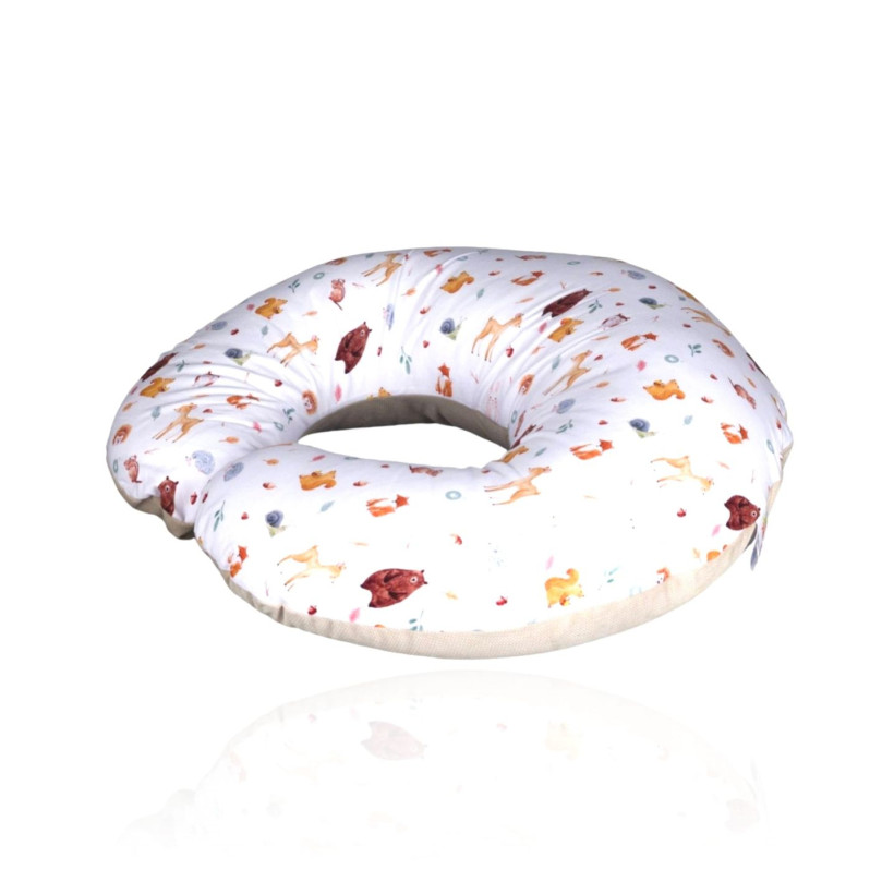 Small Nursing Pillow XKKO LUX - Wild Forest