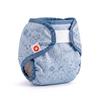 XKKO Diaper Cover Newborn - Safari Mountain Spring