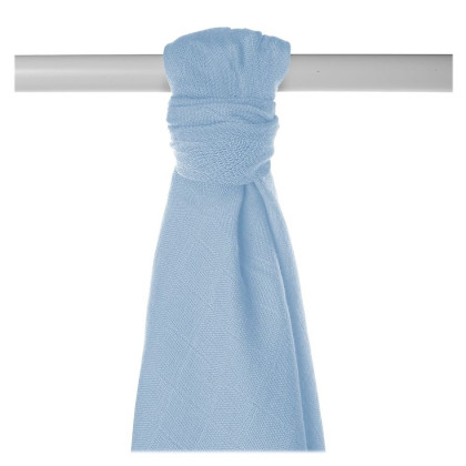 Bamboo muslin towel XKKO BMB 90x100 - Baby Blue