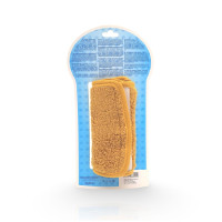 Organic cotton strap covers XKKO Organic - Honey Mustard