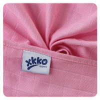 Organic Cotton Muslins XKKO Organic 70x70 Old Times - Pastels for Girls