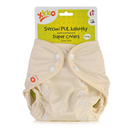 XKKO Diaper Cover One Size - Pastel Yellow