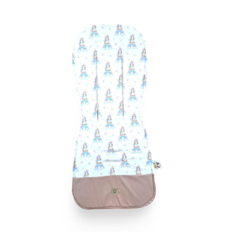 Stroller Seat Liner XKKO LUX - Unicorns