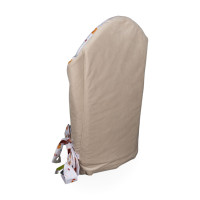 Cotton swaddling wrap XKKO LUX with coconut insert - Wild Forest