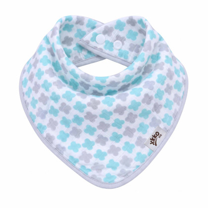 Bamboo bandana XKKO BMB - Mint Cross