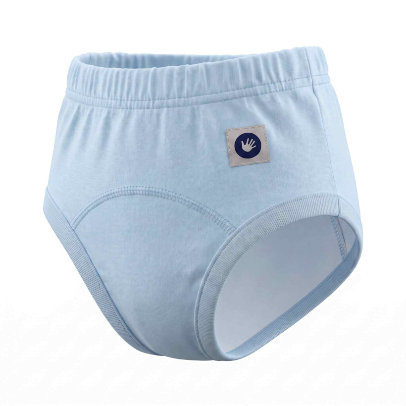 Organic Cotton Training pants XKKO Organic - Baby Blue