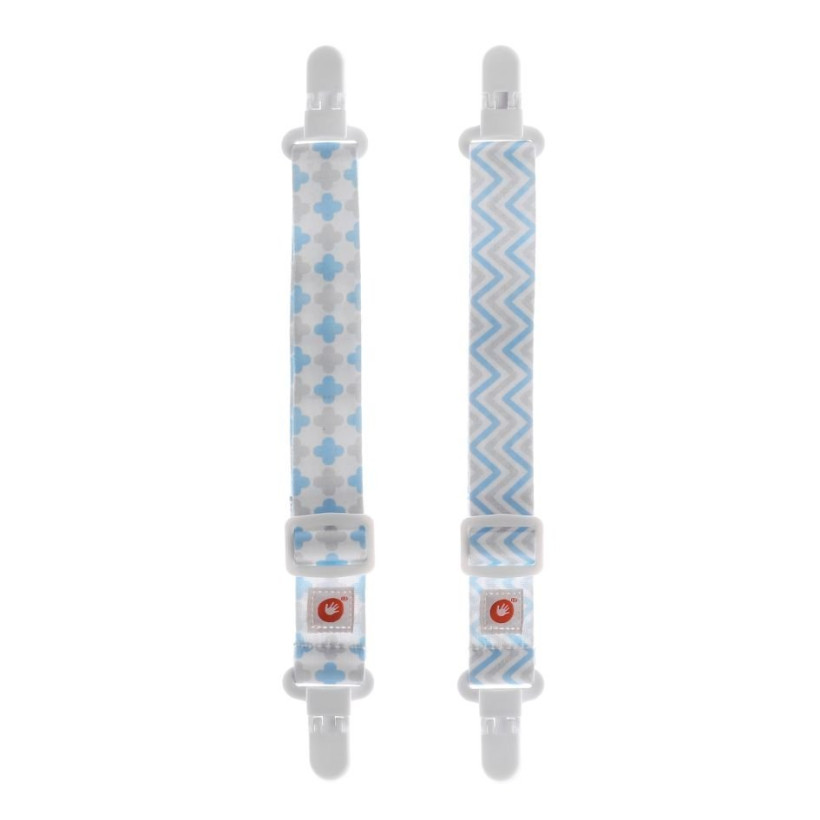 Multifunctional Clips XKKO - Scandinavian Baby Blue MIX 5x2ps (Wholesale pack.)