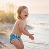 Infant swim nappy XKKO OneSize - Granite Green