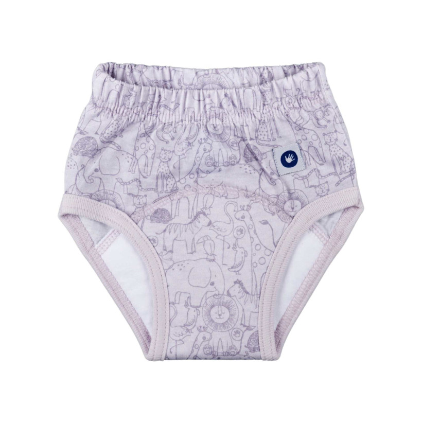 Organic Cotton Training pants XKKO Organic - Safari Lavender Aura