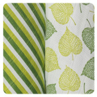 Organic Cotton Muslins XKKO Organic 70x70 Old Times - Linden