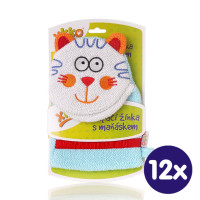XKKO Cotton Bath Glove - Cat 12x1ps (Wholesale pack.)
