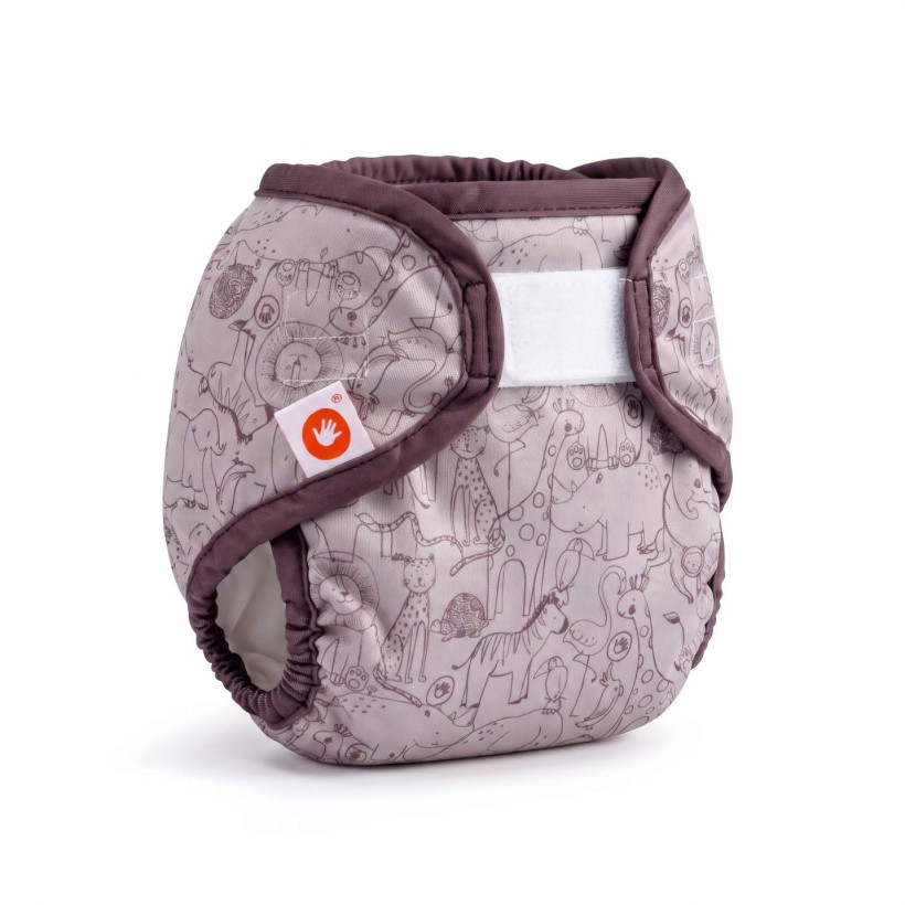 XKKO Diaper Cover Newborn - Safari Atmosphere