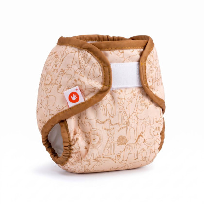 XKKO Diaper Cover Newborn - Safari Honey Mustard