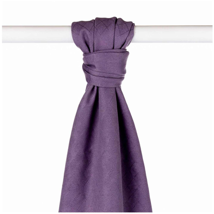 Bamboo muslin towel XKKO BMB 90x100 - Lavender Aura