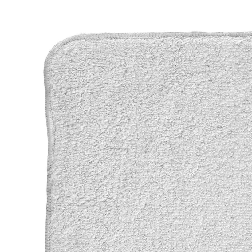 Organic cotton terry wipes XKKO Organic 21x21 - White