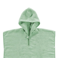 Organic cotton terry Poncho XKKO Organic - Mint Stars 5x1ps (Wholesale pack.)