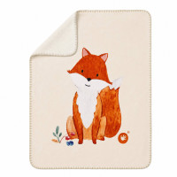 Spanish baby blanket XKKO LUX 75x100 - Fox