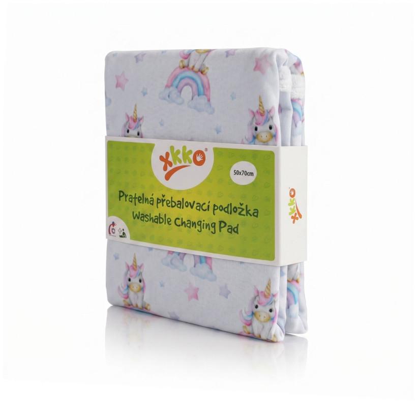 Washable Changing Pad XKKO 50x70 - Unicorns